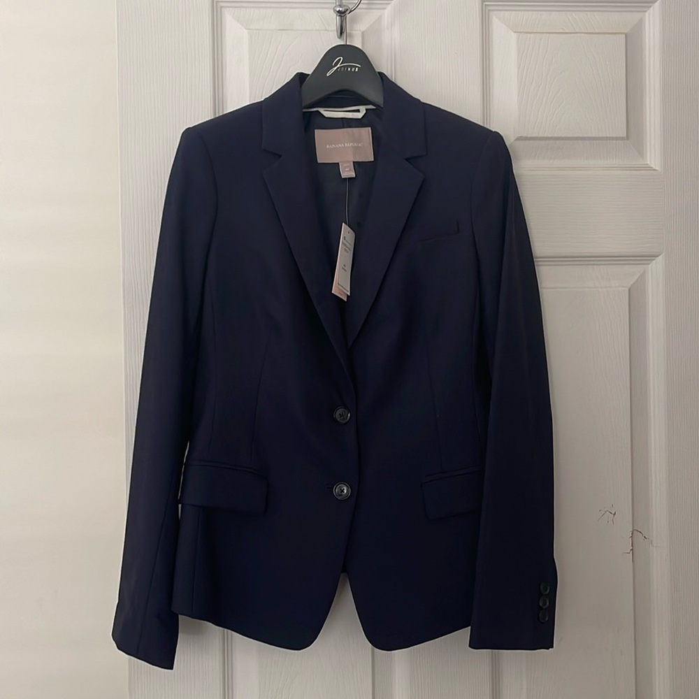 Banana Republic Women’s Wool Blazer PS 4